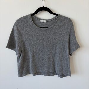 Gray Women's Crop Top